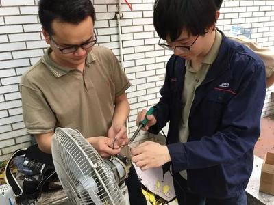 荔湾金道社区 学雷锋树新风，共建幸福家园，电气机械检测服务暖人心